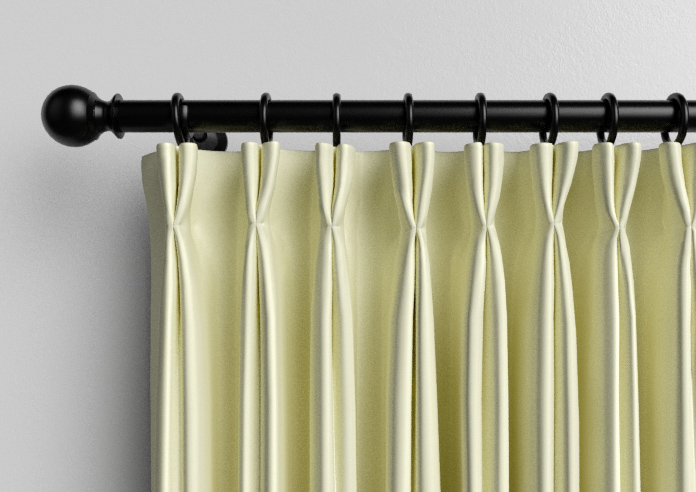 Kyoto Faux Silk, Cream - Made to Measure Curtains - Image 10